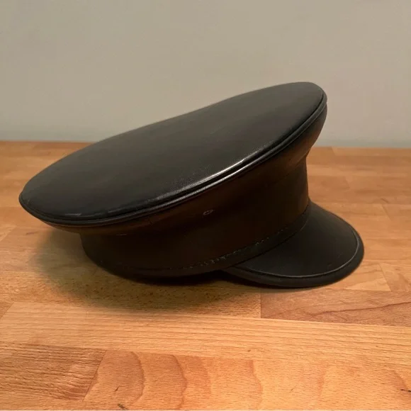 Elegant Moments Leather Hat (OS) - Picture 5 of 9